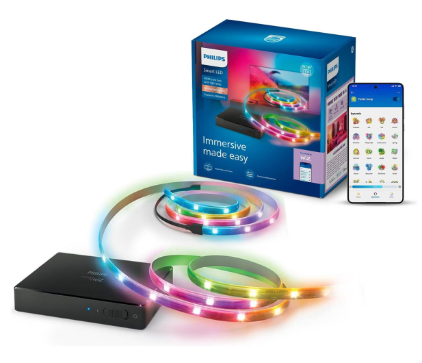 Philips Smart Sync box 2.0 + taśma LED do TV 75''- 85'' - 1541386 - zdjęcie